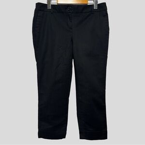DALIA | Black Tailored Ankle Pants Minimalist Workwear Office Chic